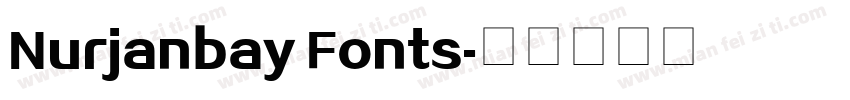 Nurjanbay Fonts字体转换